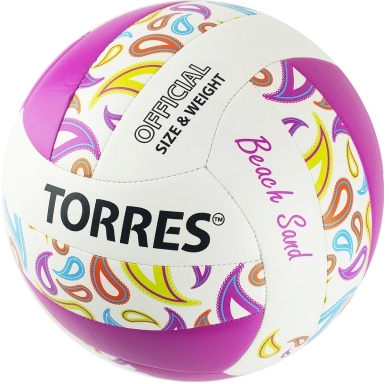 Волейбольный мяч пляжный "Torres Beach Sand Pink" АРТ.V32085b
